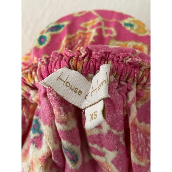 Revolve House of Harlow 1960 Dress Mini Print Tiered Babydoll Boho - Picture 13 of 15